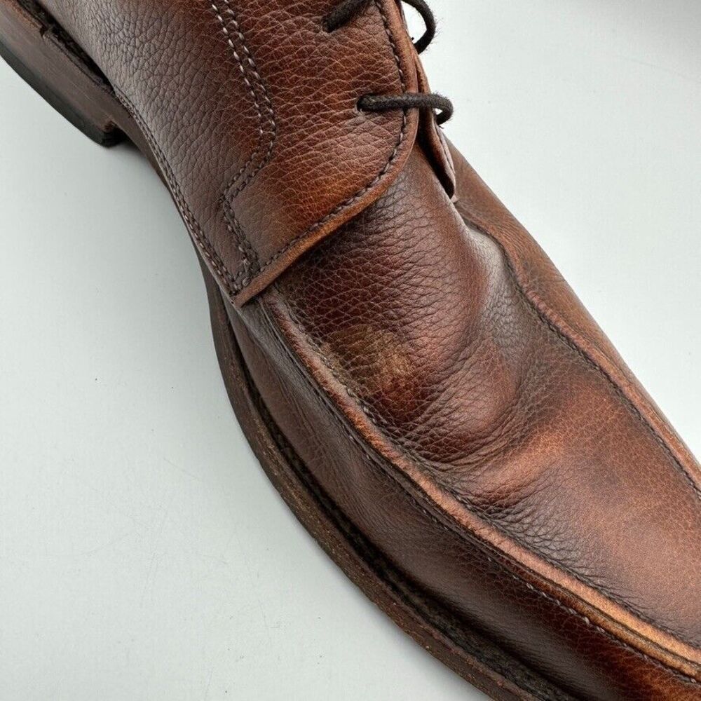 Allen Edmonds "Jackson"‎ Walnut Brown Leather Moc Toe Oxford Men's Size 8.5 - Picture 13 of 14